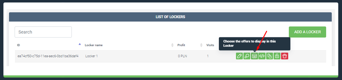 Selecting affiliate programs for Content Lockers